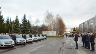 Михаил Игнатьев вручил ключи от новых автомобилей инспекторам Гостехнадзора Чувашии